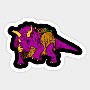 Tricerataco Sticker